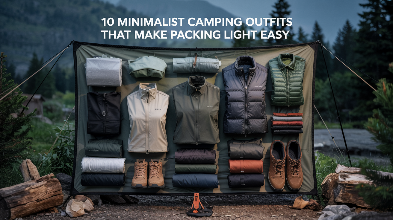 10 Minimalist Camping Outfits That Make Packing Light Easy