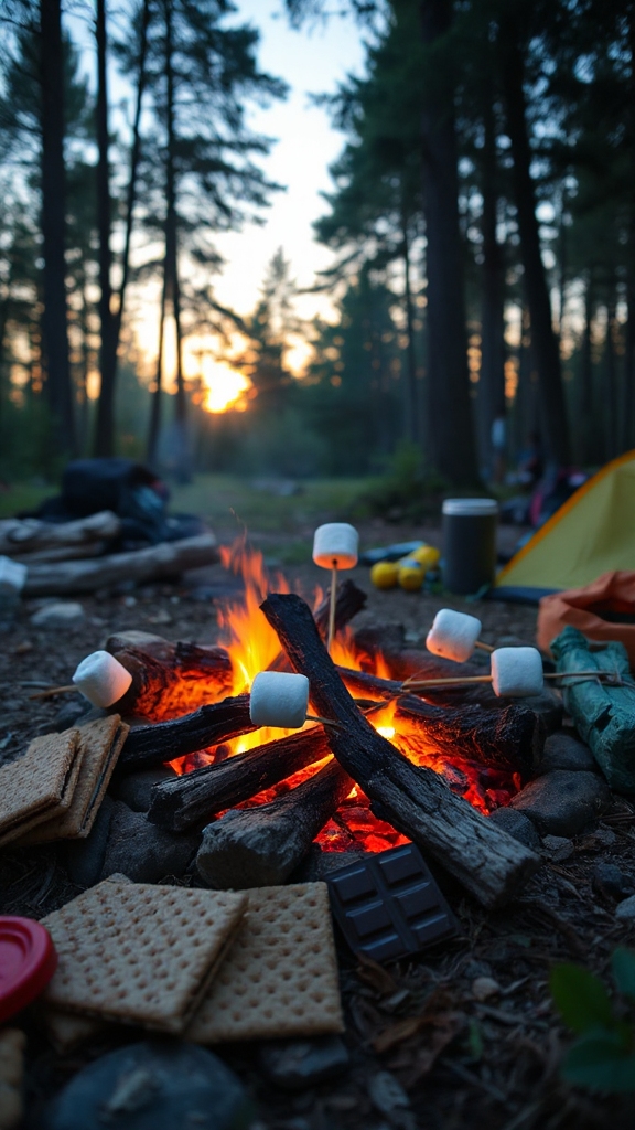 Campfire Cooking & S’mores Science