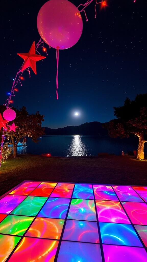 Glow-in-the-Dark Dance Party