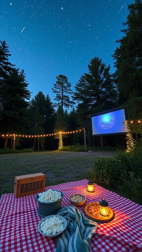 Outdoor Movie & Pizza Picnic