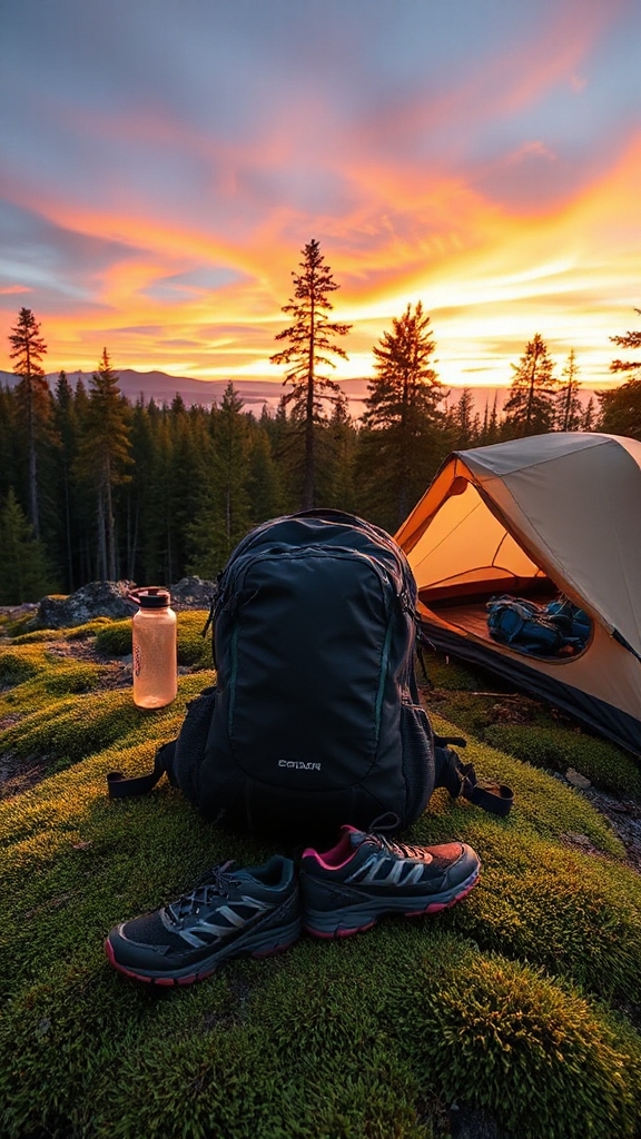 Athleisure Adventurer: Sporty Meets Stylish in the Wild