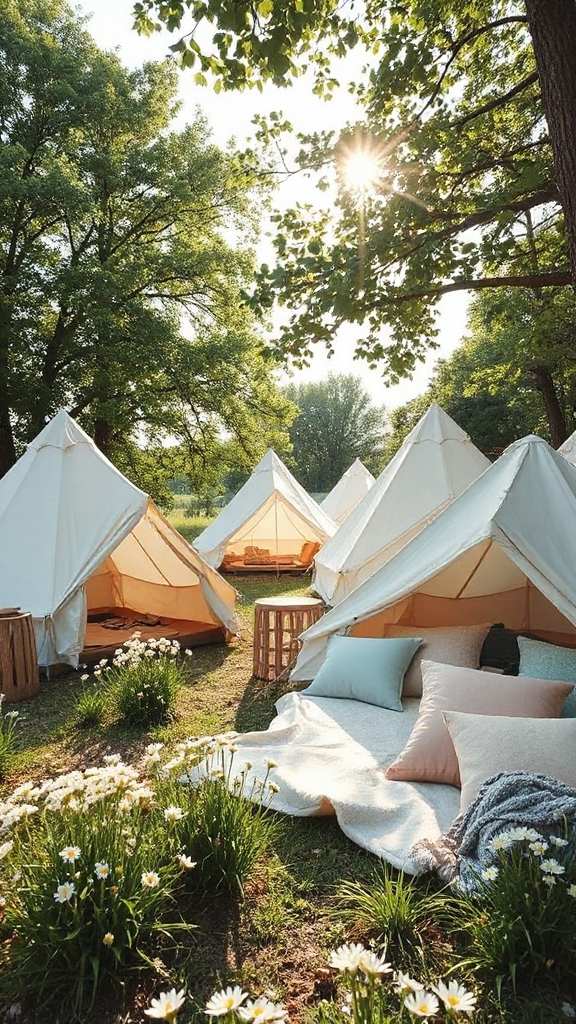 Soft Girl Camping: Pastel Shades and Delicate Layers for Nature Lovers