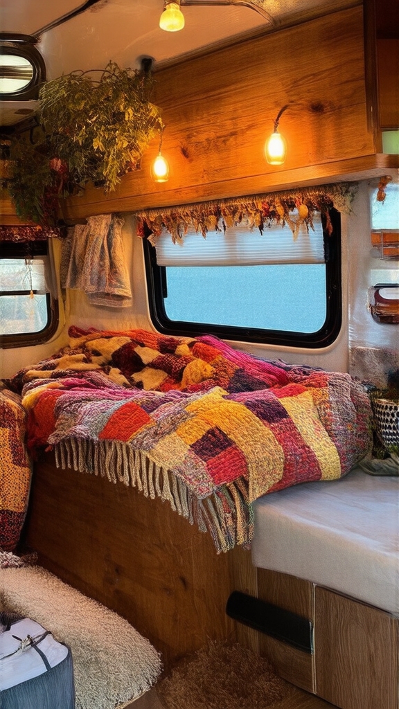 The Blanket Bar: A Snuggly Station for Throws and Quilts