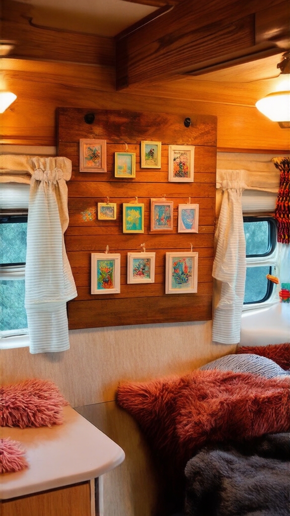 Tiny Art Gallery: Mini Frames for Maximum Personality