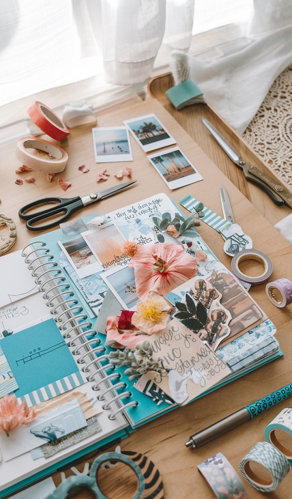 Create a “Summer of You” Scrapbook or Zine