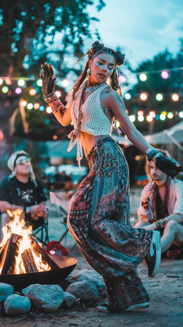 Festival Meets Forest Edgy Looks for Music & Camping Trips_result
