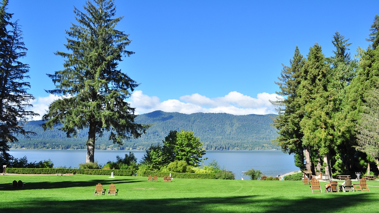 Moonlit Marshmallows at Lake Quinault Lodge, WA