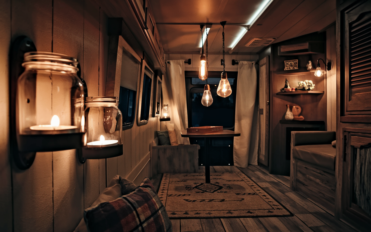Mason Jar Magic Light Fixtures with a Country Glow