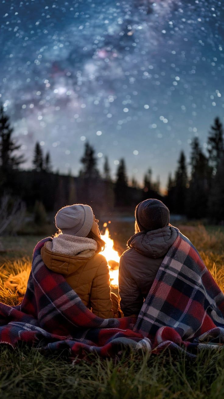 Nighttime Stargazing Dress for Comfort and Warmth After Dark