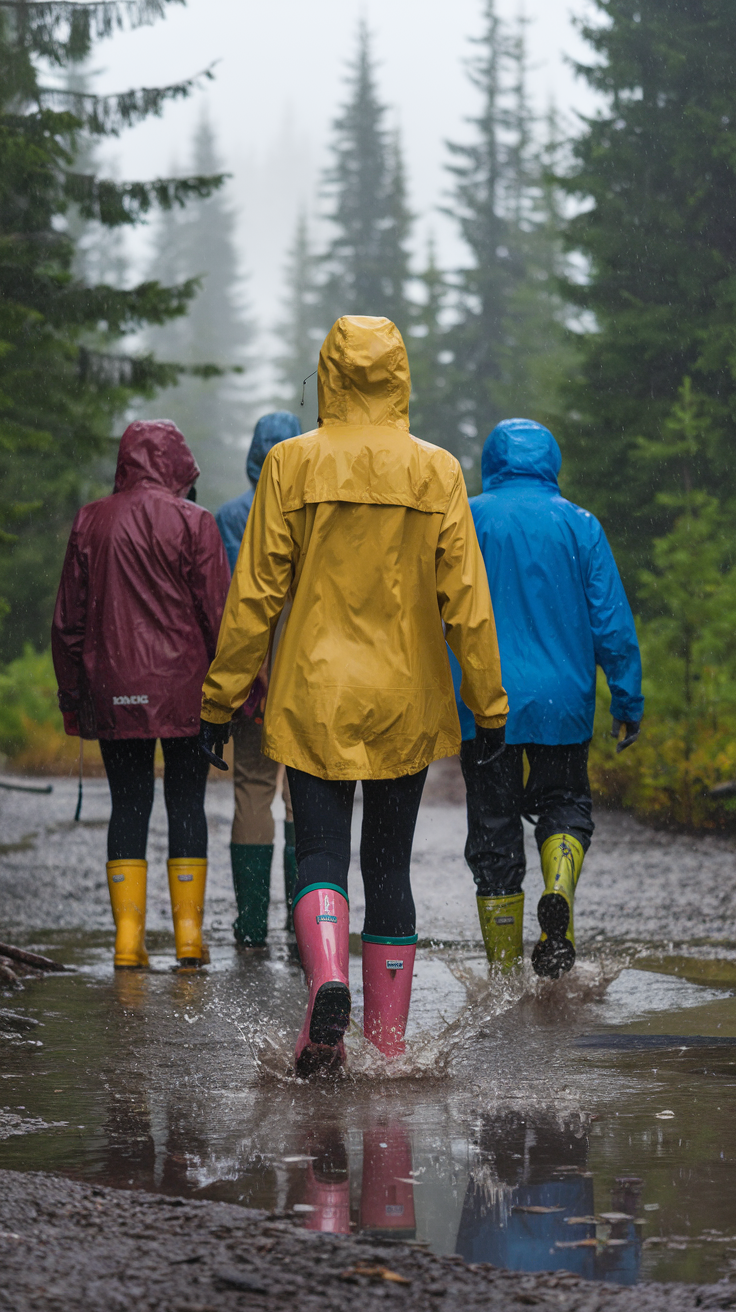 Rain or Shine Waterproof Options for Any Weather