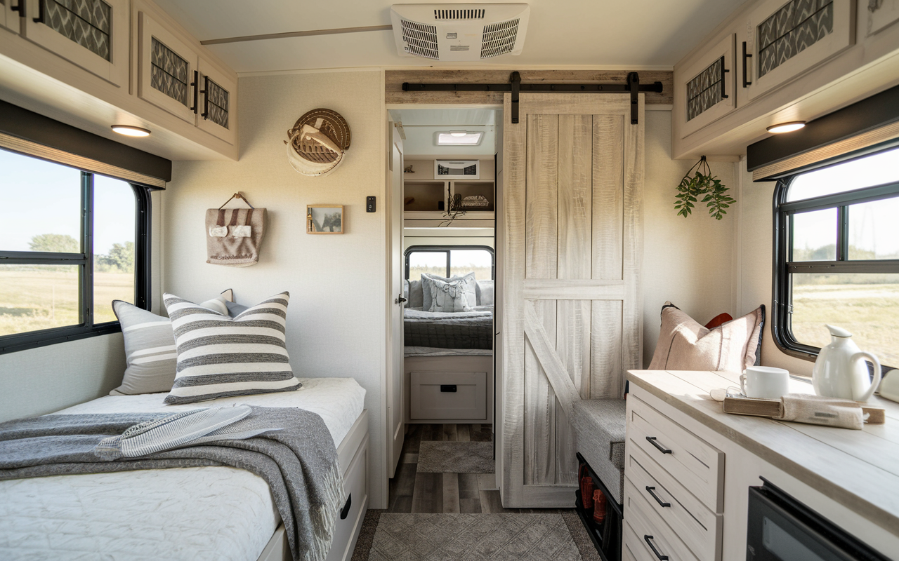 Sliding Barn Doors, But Make It Camper-Friendly