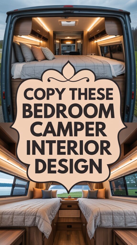 Rest Easy: Farmhouse Bedroom Camper Interior Design That Feels Like a Retreat