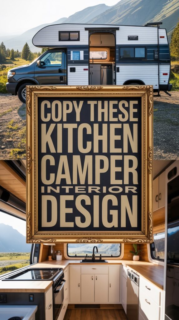 The Heart of the Home: Cozy Camper Interior Design Kitchen Upgrades