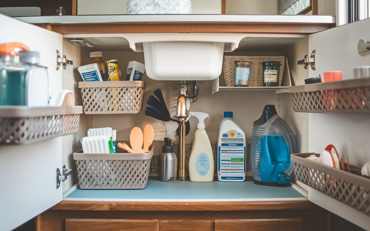 Under-the-Sink Sleek Transform Your Camper’s Lost Storage