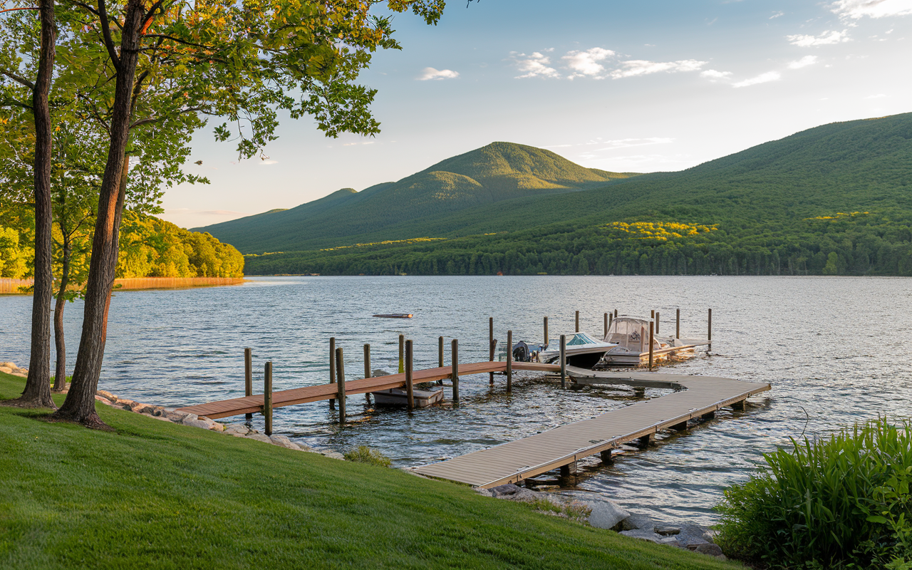 Vintage Canoe Dreams at Basin Harbor, VT