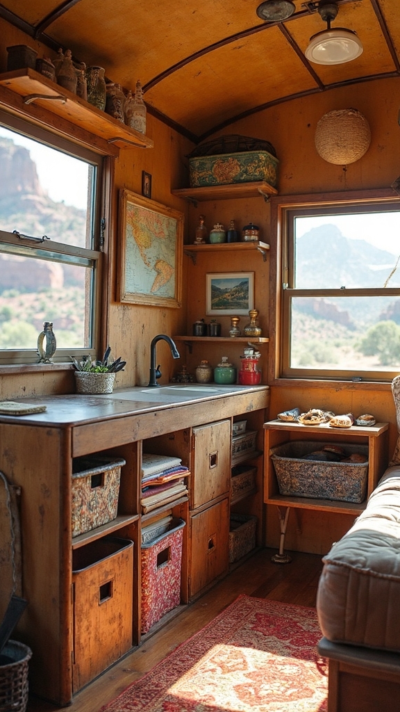 10 Must-Try Camper Storage Ideas for Vintage Trailers in Sedona, Arizona 