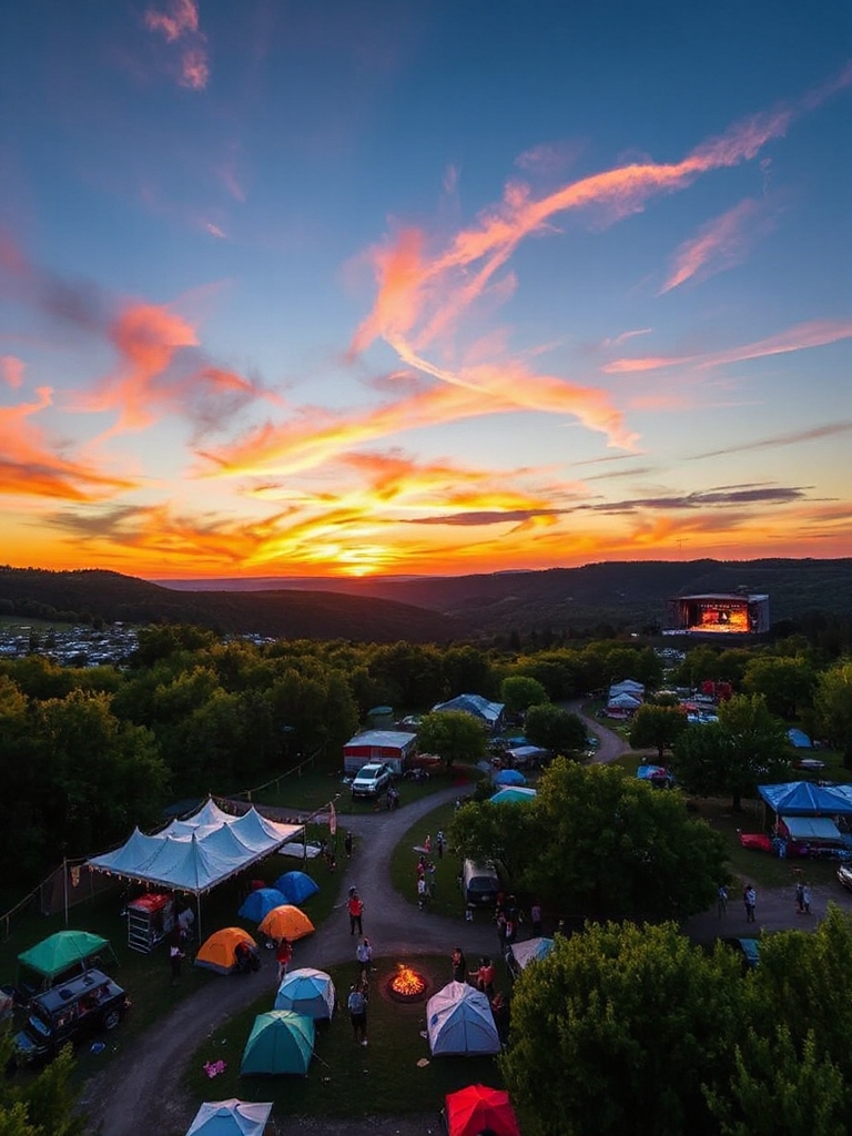Finding the Perfect Campsite Near Festival Grounds