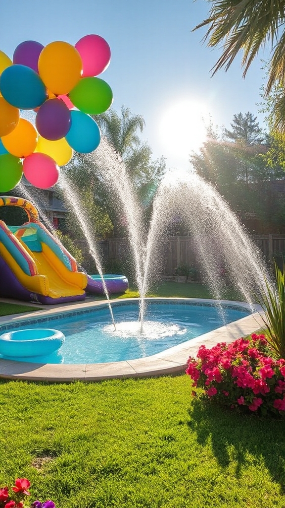Organize Water Games and Splash Competitions