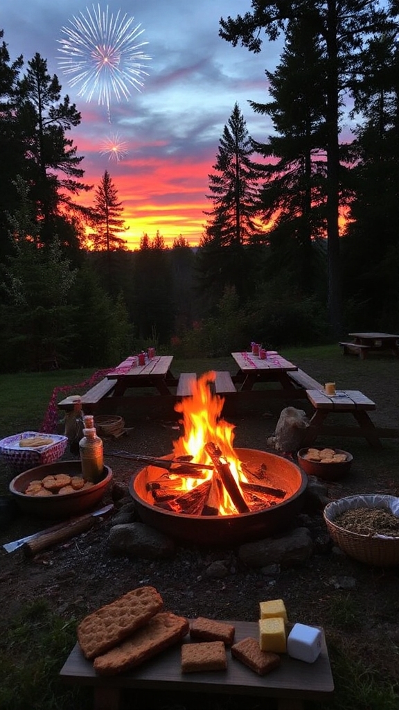 Host a Patriotic Campfire Celebration