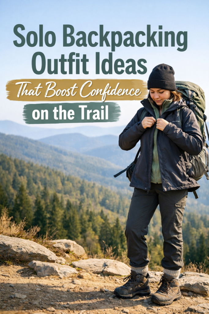 Solo Backpacking for Women: Confidence-Boosting Tips and Outfit Ideas