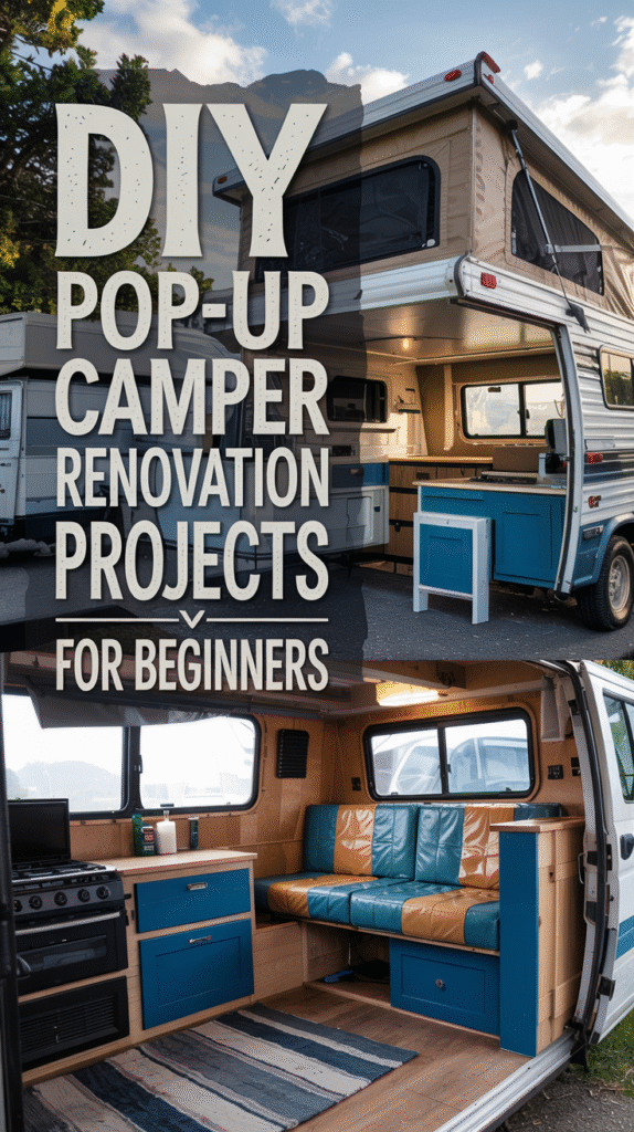 DIY Pop Up Camper Renovation Projects for Beginners