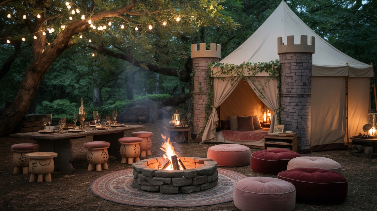 How to Create a Castlecore Campsite That Feels Straight Out of a Fairytale