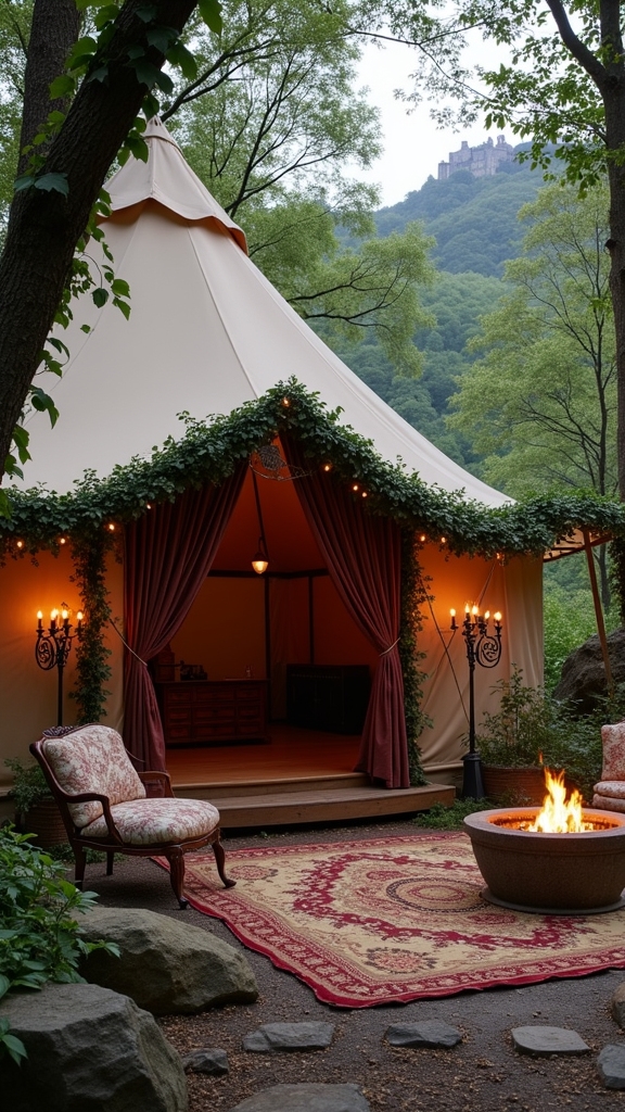 Building the Perfect Castlecore Campsite