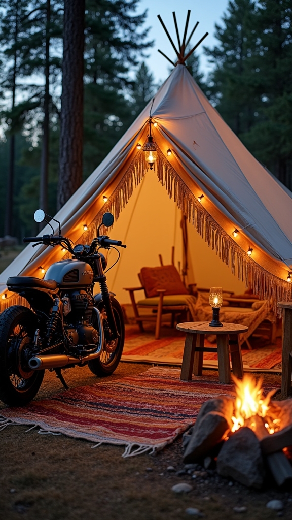 Lighting That Feels Rugged and Romantic