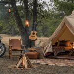 Moto Boho Camping Vibes: How to Add Fringe, Leather & Edge to Your Campsite