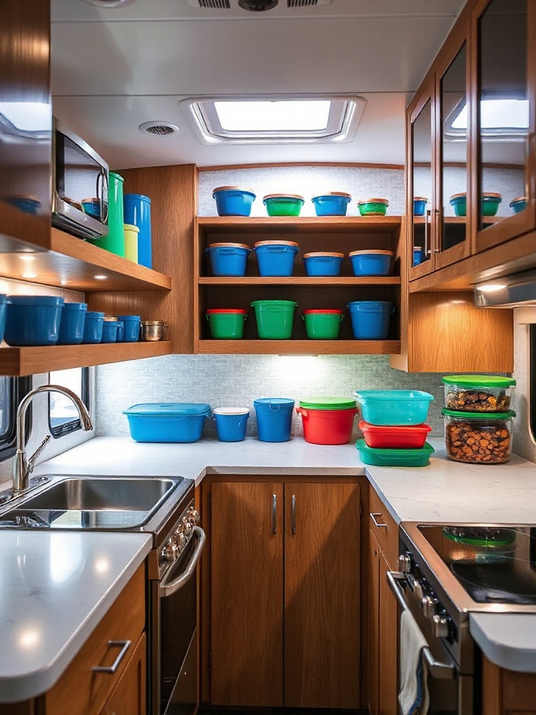 Transform Your RV Kitchen With Nesting Containers
