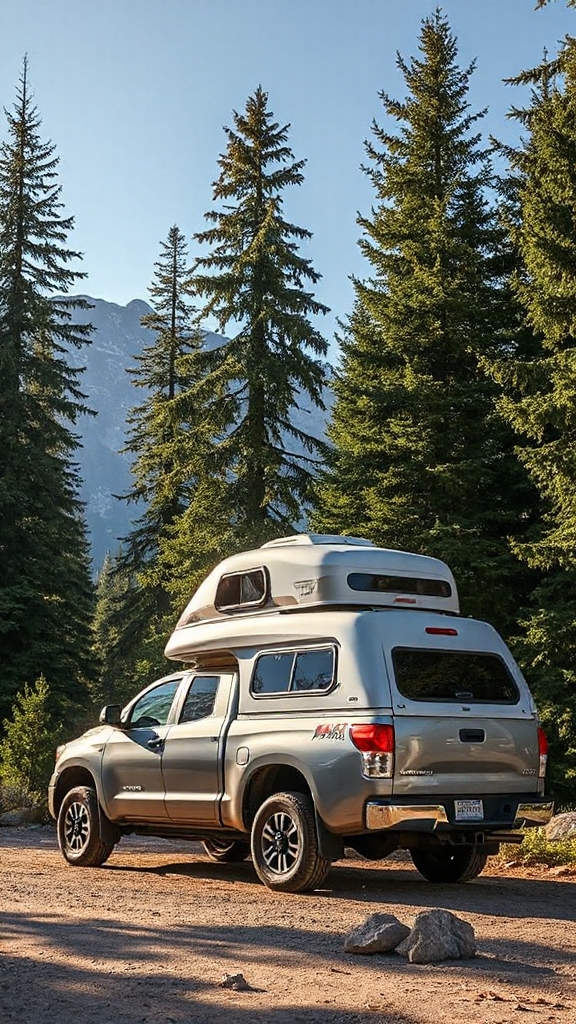 affordable durable truck campers