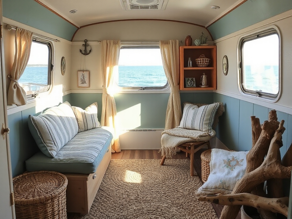 18 Vintage Camper Interior Ideas for Coastal Road Trips in Charleston, South Carolina
