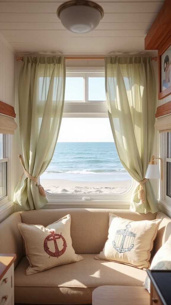 coastal window treatment ideas