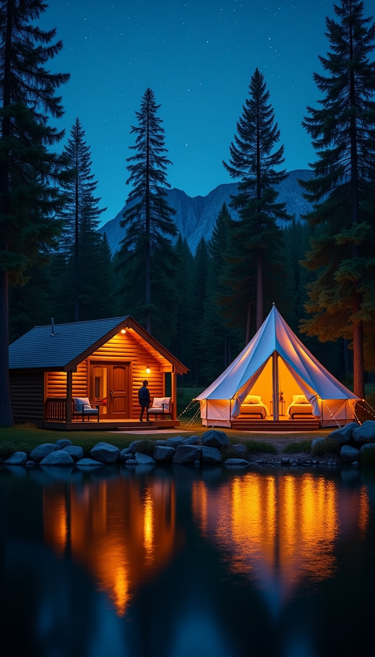 comfortable lodging options available