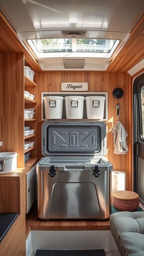 cooler organization for heat