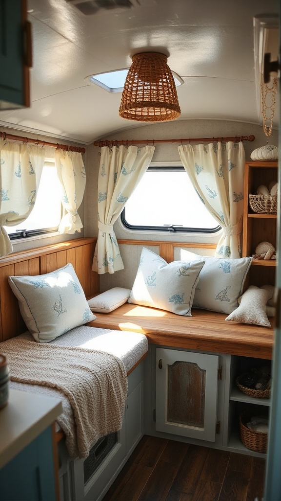 cozy convertible beach quarters