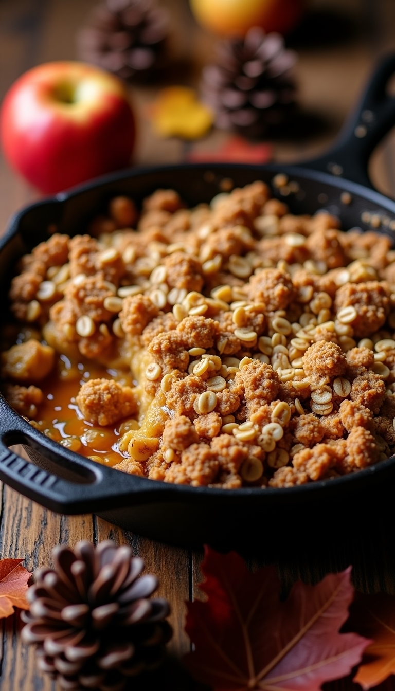 delicious baked apple dessert
