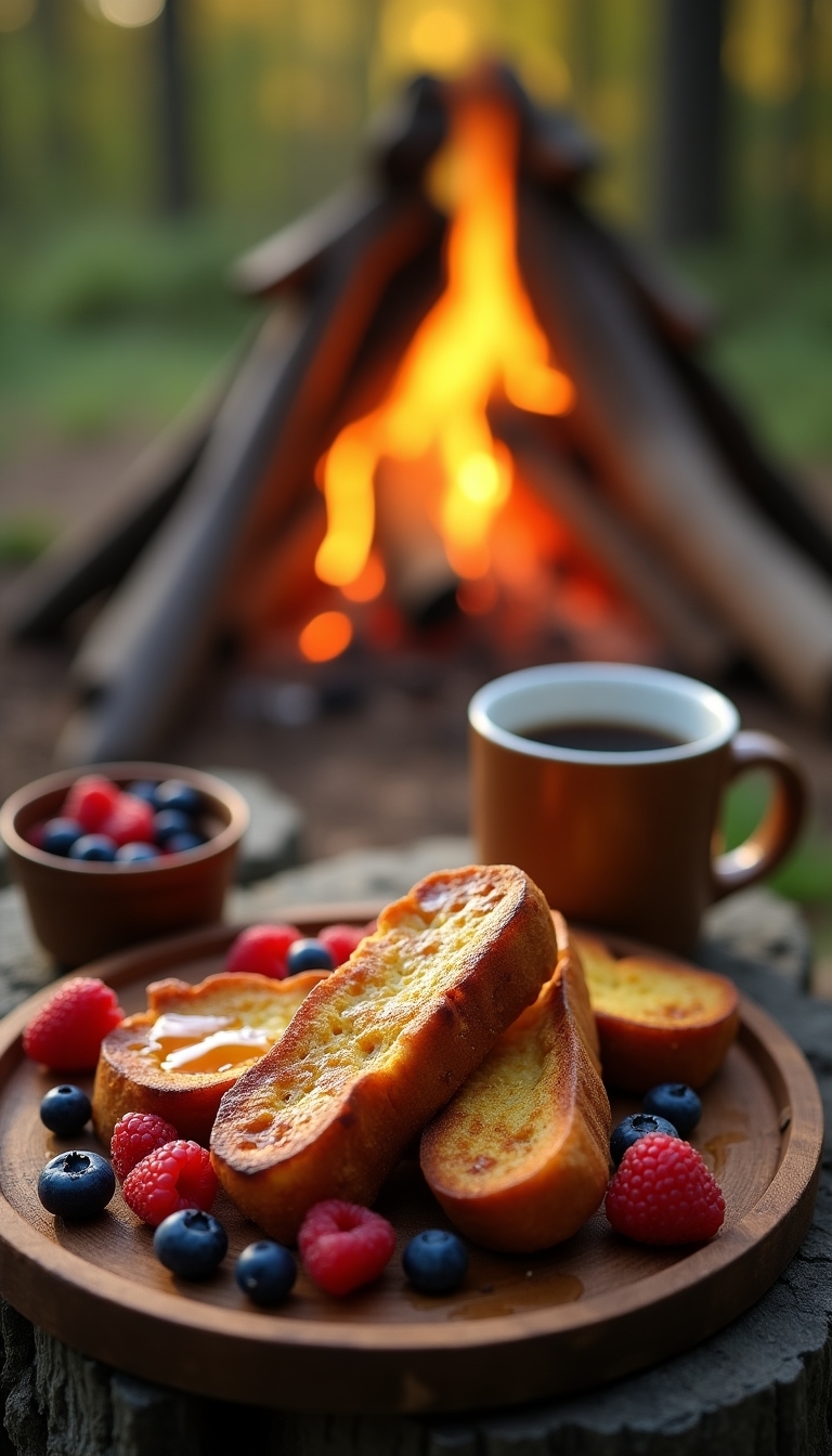 delicious breakfast finger food
