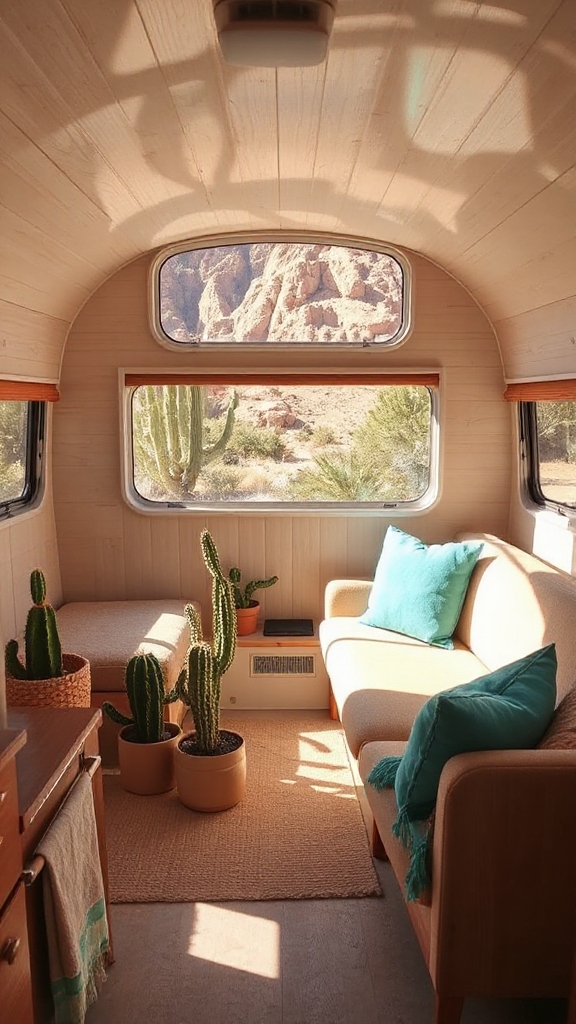 desert inspired cozy interiors