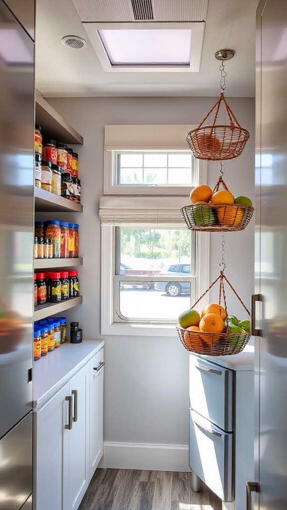 efficient rv pantry organization