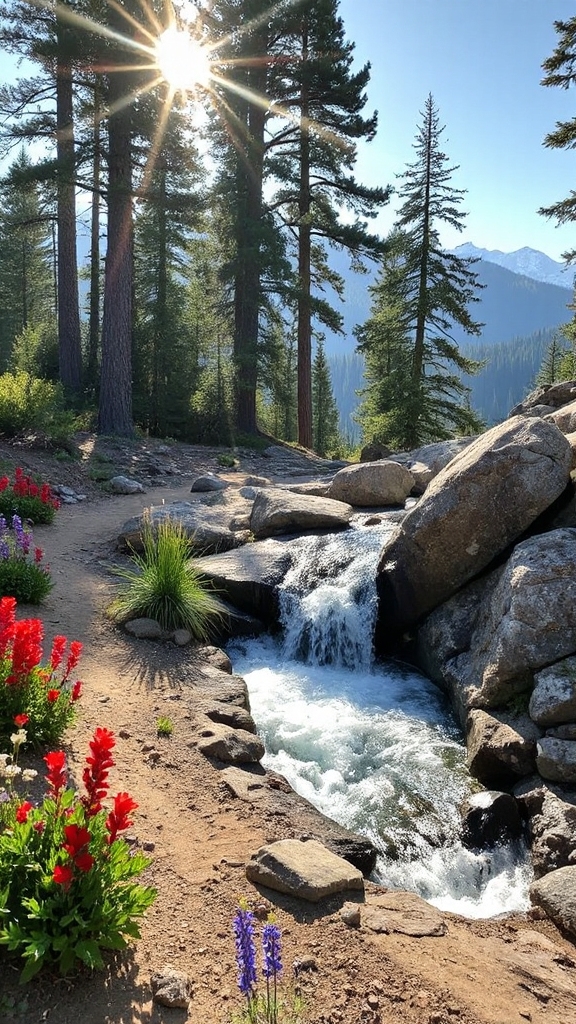 eldorado falls summer trail
