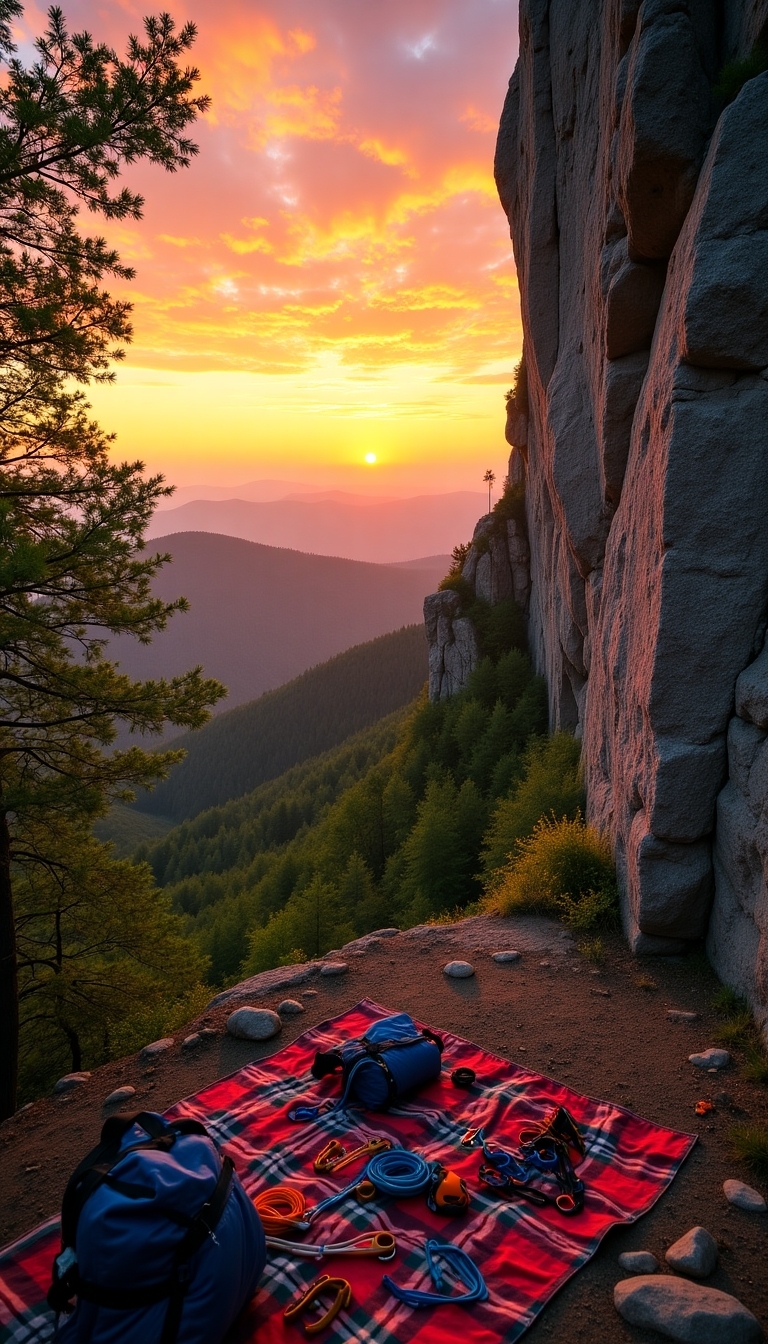 embrace adventure through climbing