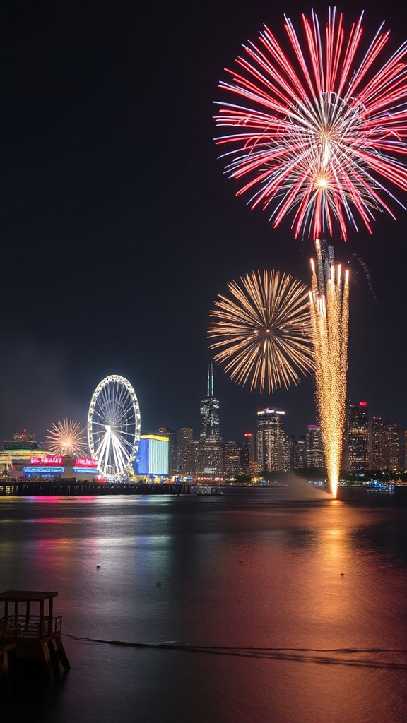 fourth of july fireworks extravaganza