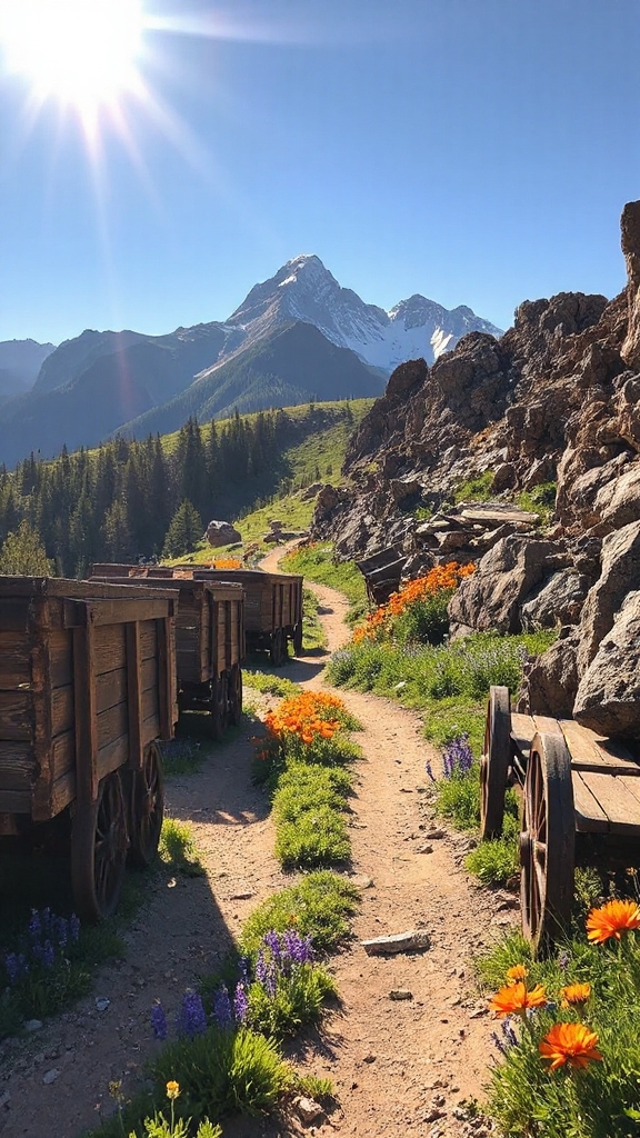 historic mining trail adventure