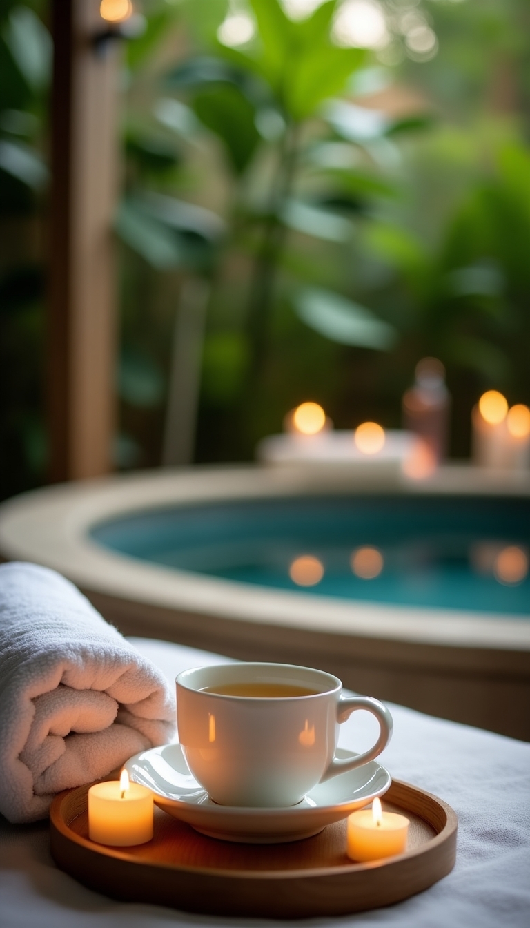 indulge in spa relaxation