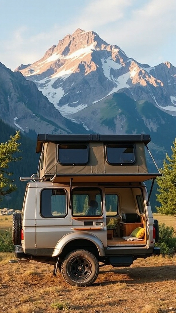 maximize truck camper space