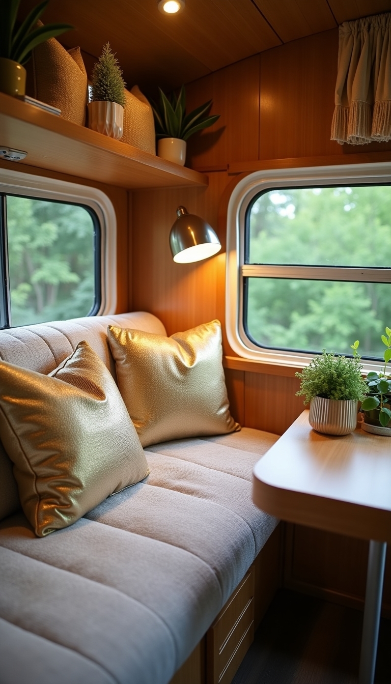 metallic decor enhancements ideas