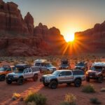 14 Rugged Truck Bed Camper Setups for Off-Grid Adventures in Moab, Utah
