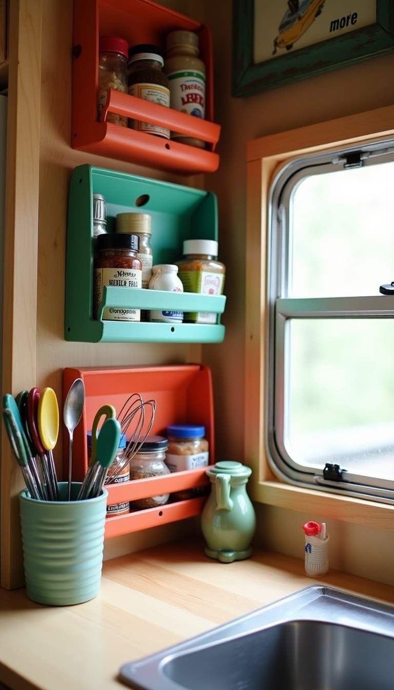 repurposed holders for organization