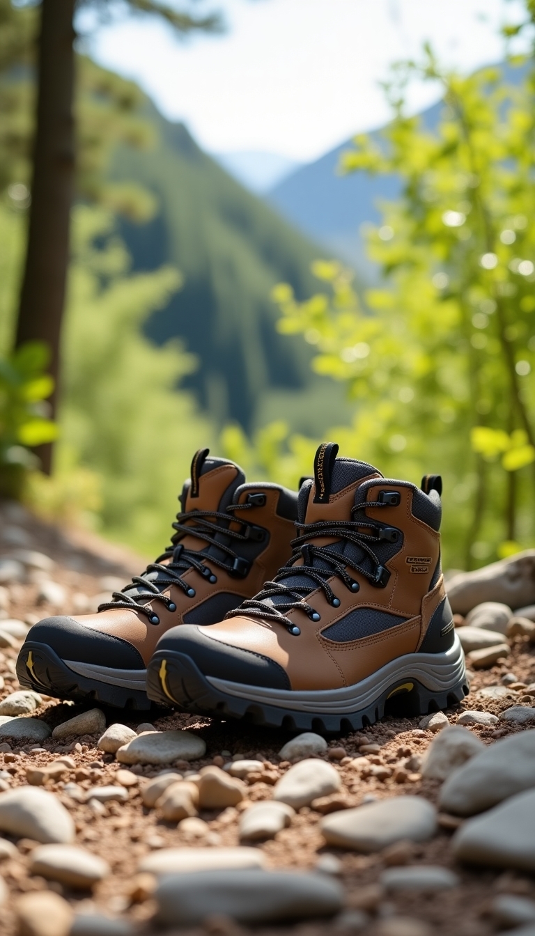 rugged footwear for hiking